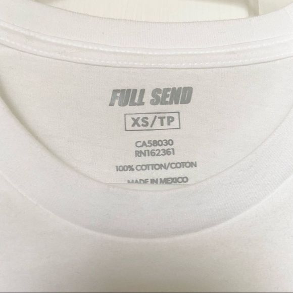 nelk boys - full send pin up crop tee - Picture 5 of 5